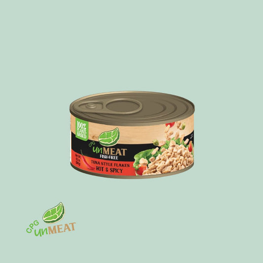 UnMeat Fish-Free Tuna Style Flakes Hot & Spicy 180g