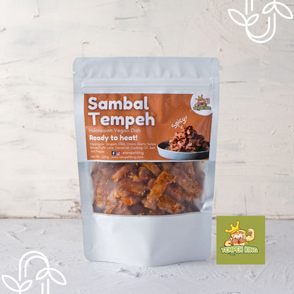 Sambal Tempeh Indonesian Vegan Dish 250g